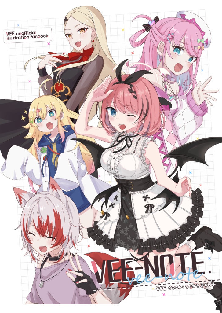 C103発行イラスト本　VEE-NOTE