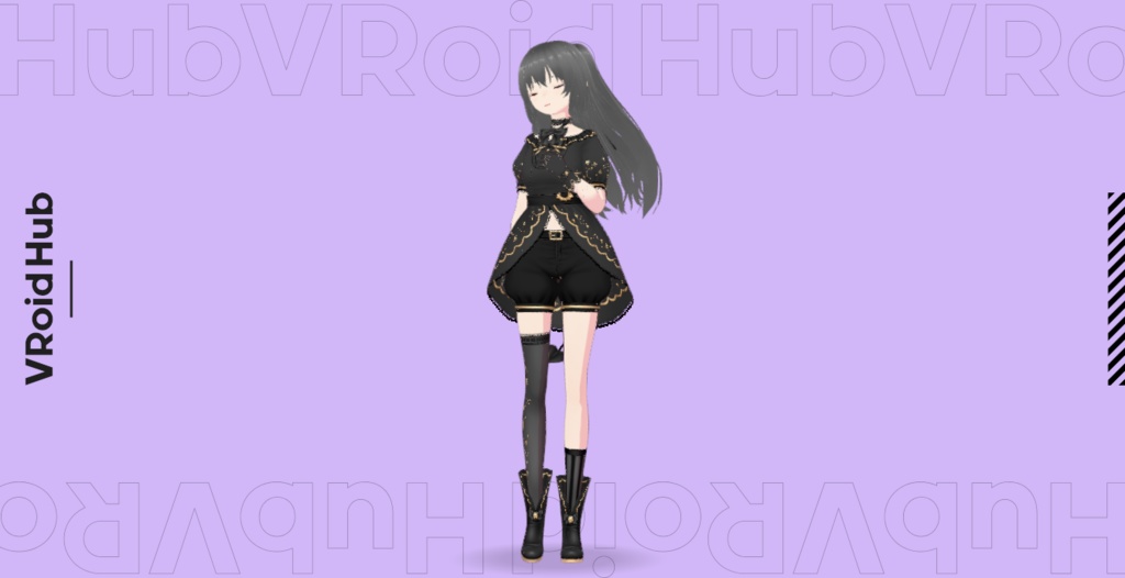 【オリジナル3Dモデル】イルム Vtuber配信用