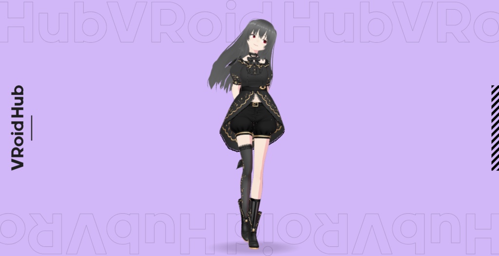 【オリジナル3Dモデル】イルム Vtuber配信用