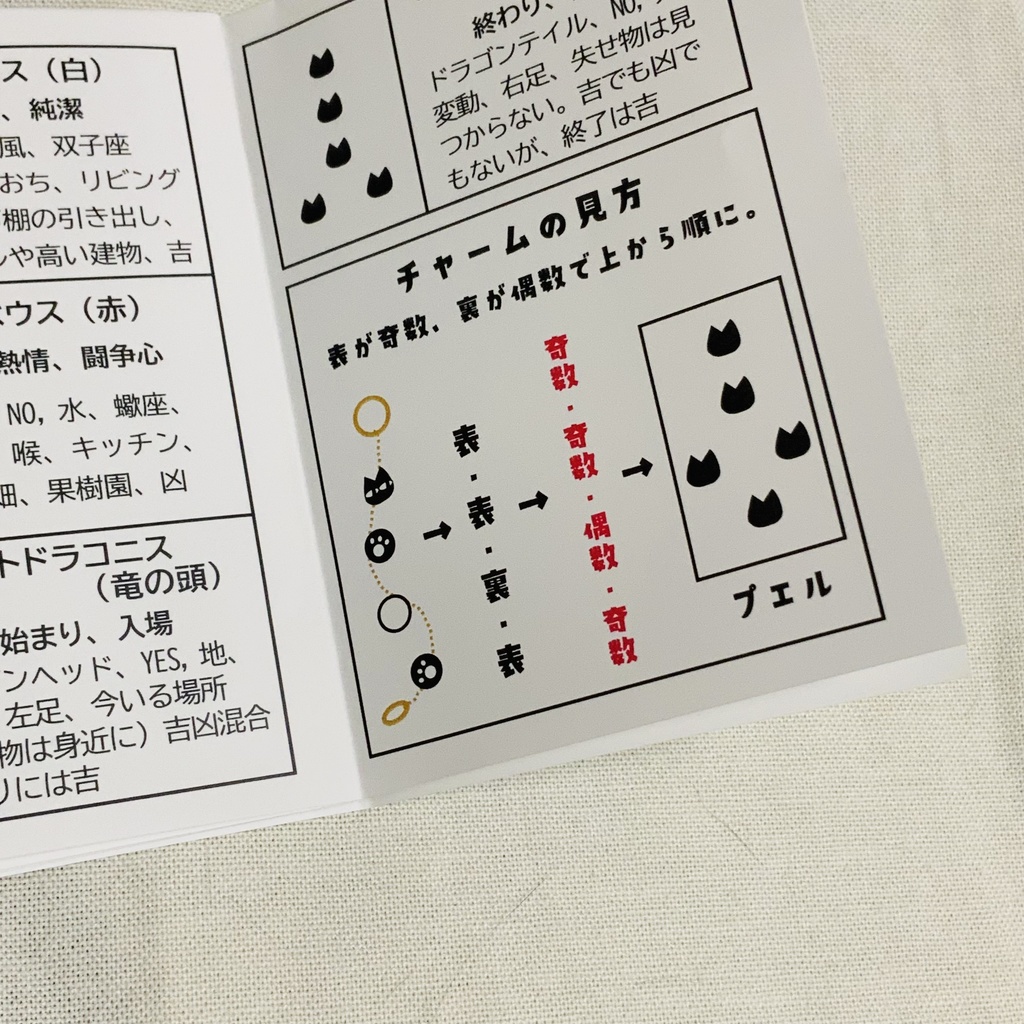 占い道具:ジジマンシーチャーム:きのこ