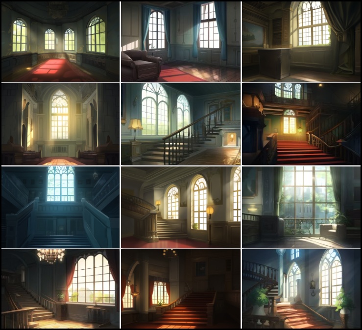 【著作権フリーファンタジー背景素材集】城②75種