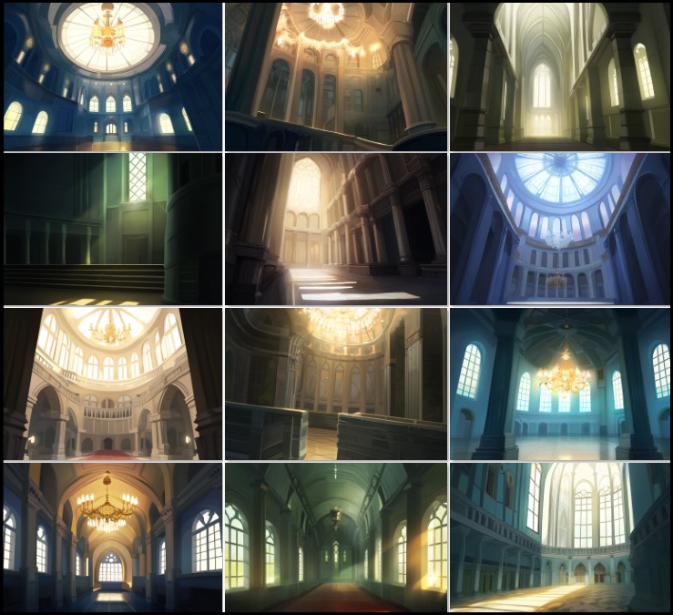 【著作権フリーファンタジー背景素材集】城②75種