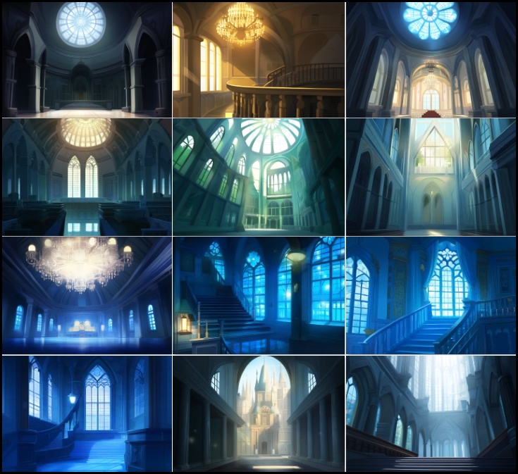 【著作権フリーファンタジー背景素材集】城②75種