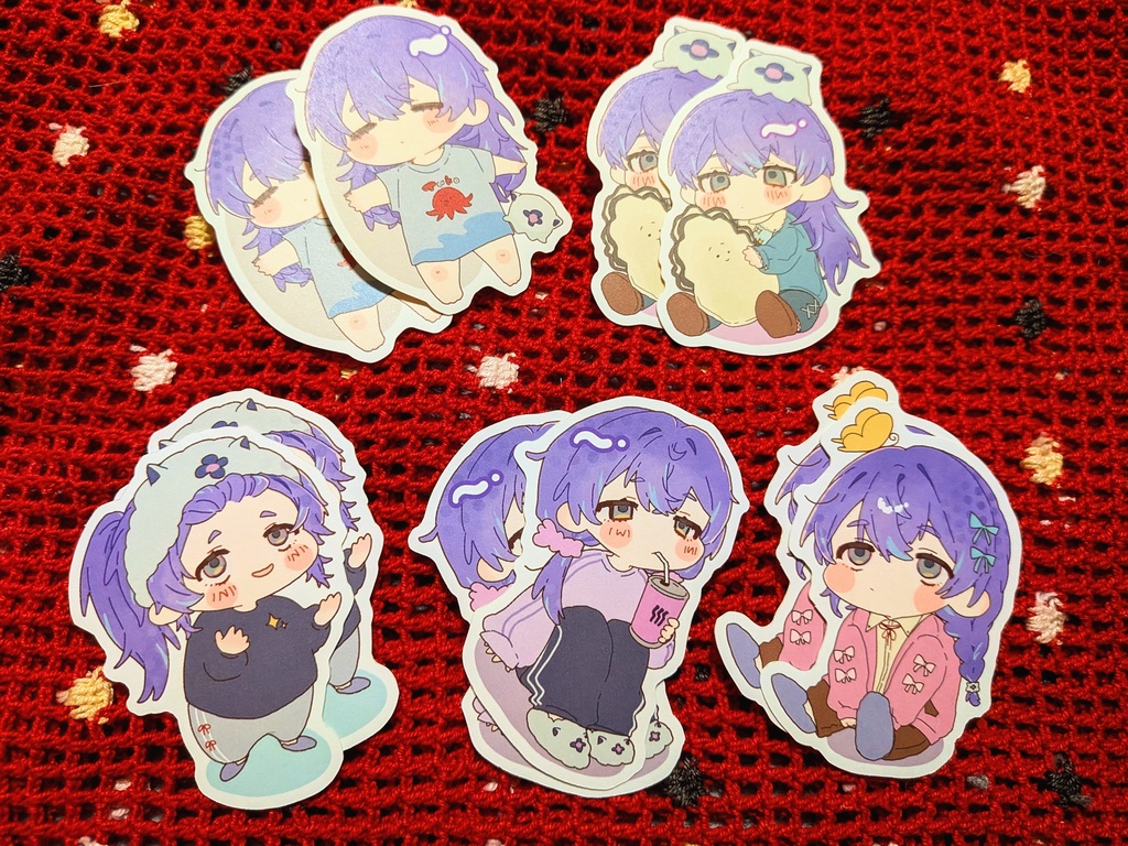 星導捏造ステッカーセット