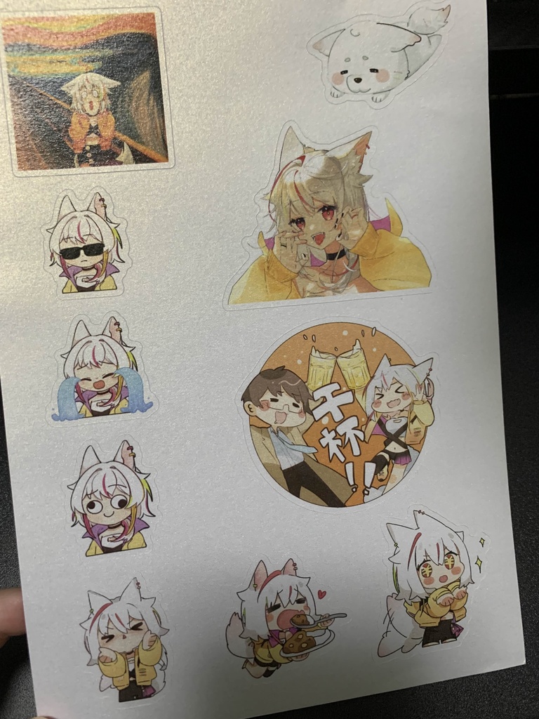 完全受注販売品!怠惰直筆名刺~5周年記念~次買うと14番目!