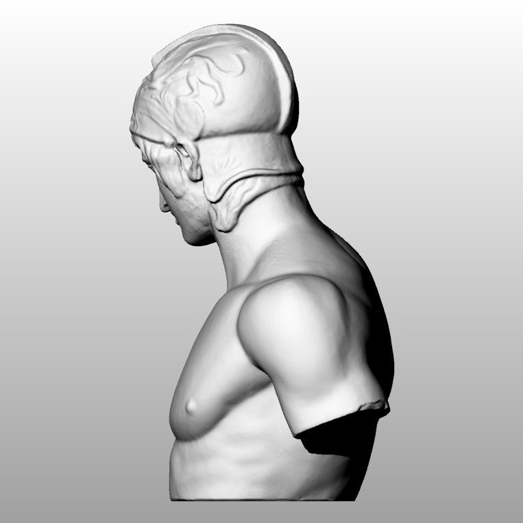 【3Dスキャンモデル】石膏像 マルス