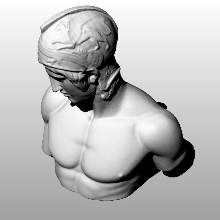 【3Dスキャンモデル】石膏像 マルス