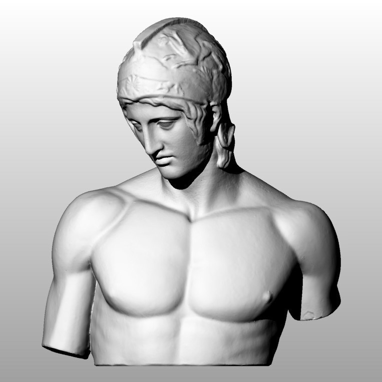 【3Dスキャンモデル】石膏像 マルス