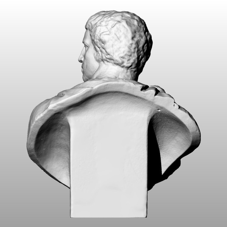 【3Dスキャンモデル】石膏像 ブルータス