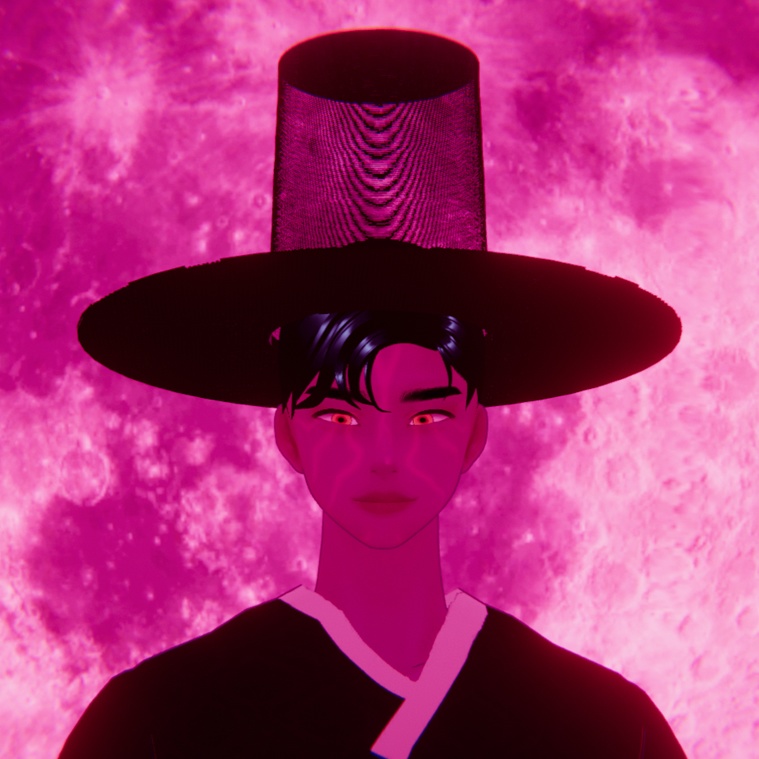 저승사자 갓 ガッ Gat Korean traditional hat