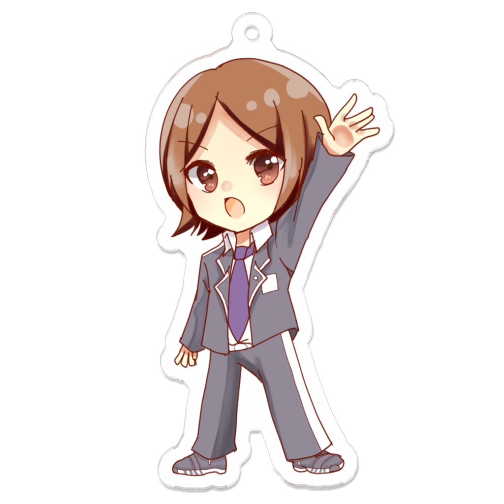 達哉 アクリルキーホルダー