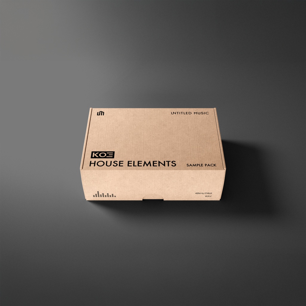 【期間限定割引】KO3 HOUSE ELEMENTS (SAMPLE PACK)