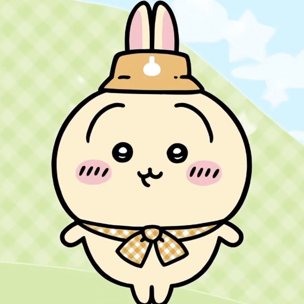 ぬい服 10cm 着せ替え ちいかわ うさぎ ピクニック 2点セット 可愛い