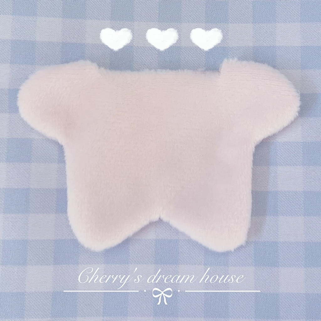 ちびぐるみ用ぬいぐるみボディースーツ パウダーピンク