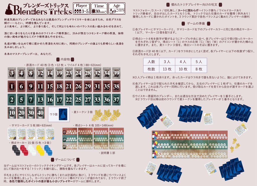 BlendersTricks 4個セット※発送が10月17日以降になる場合がございます。Please note that dispatch may be delayed until 17 October or later.