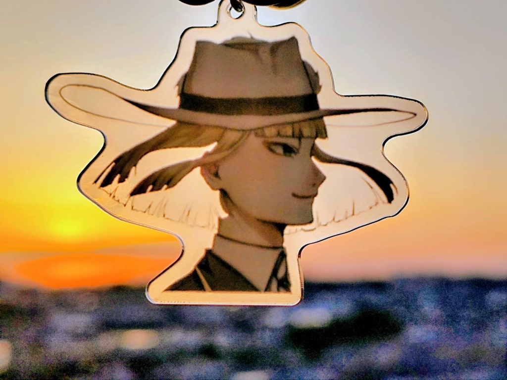 透けるルークの想い出アクキー