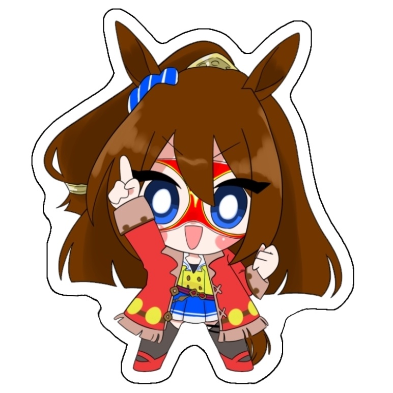 【ウマ娘】ステッカー4種セット