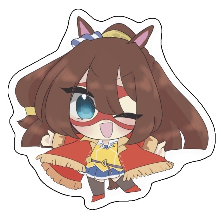 【ウマ娘】ステッカー4種セット