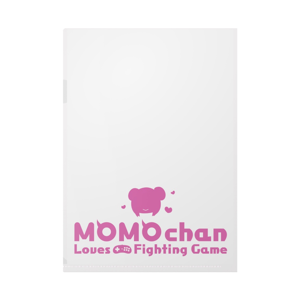 モモちゃんは格ゲーが好きクリアファイル