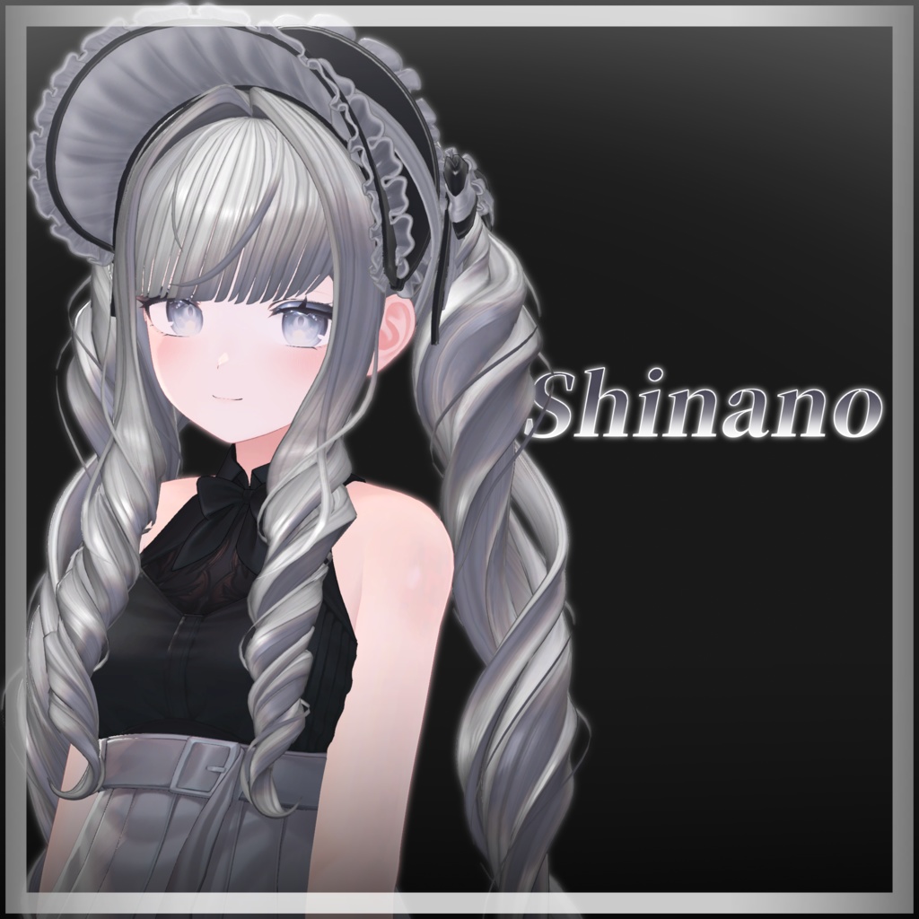 【VRChatHair】Grace Curled Twintail