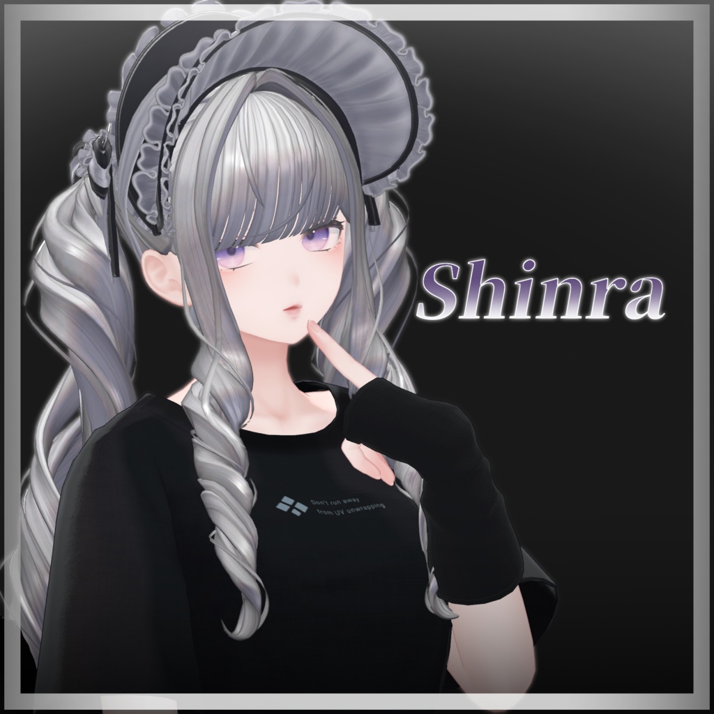 【VRChatHair】Grace Curled Twintail