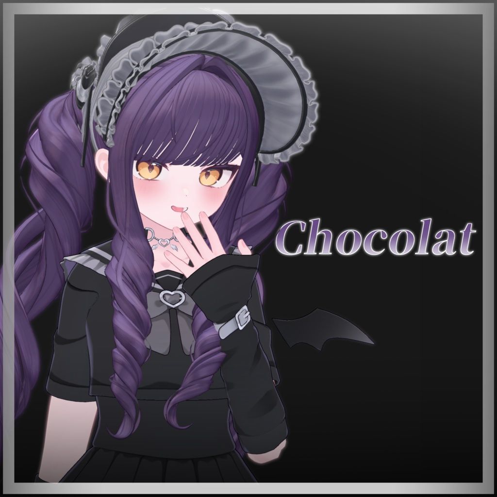 【VRChatHair】Grace Curled Twintail