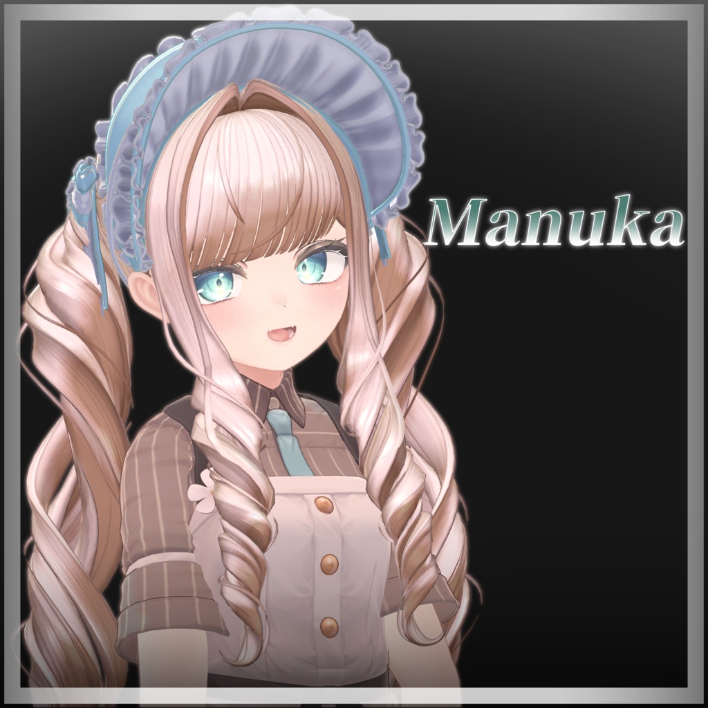 【VRChatHair】Grace Curled Twintail