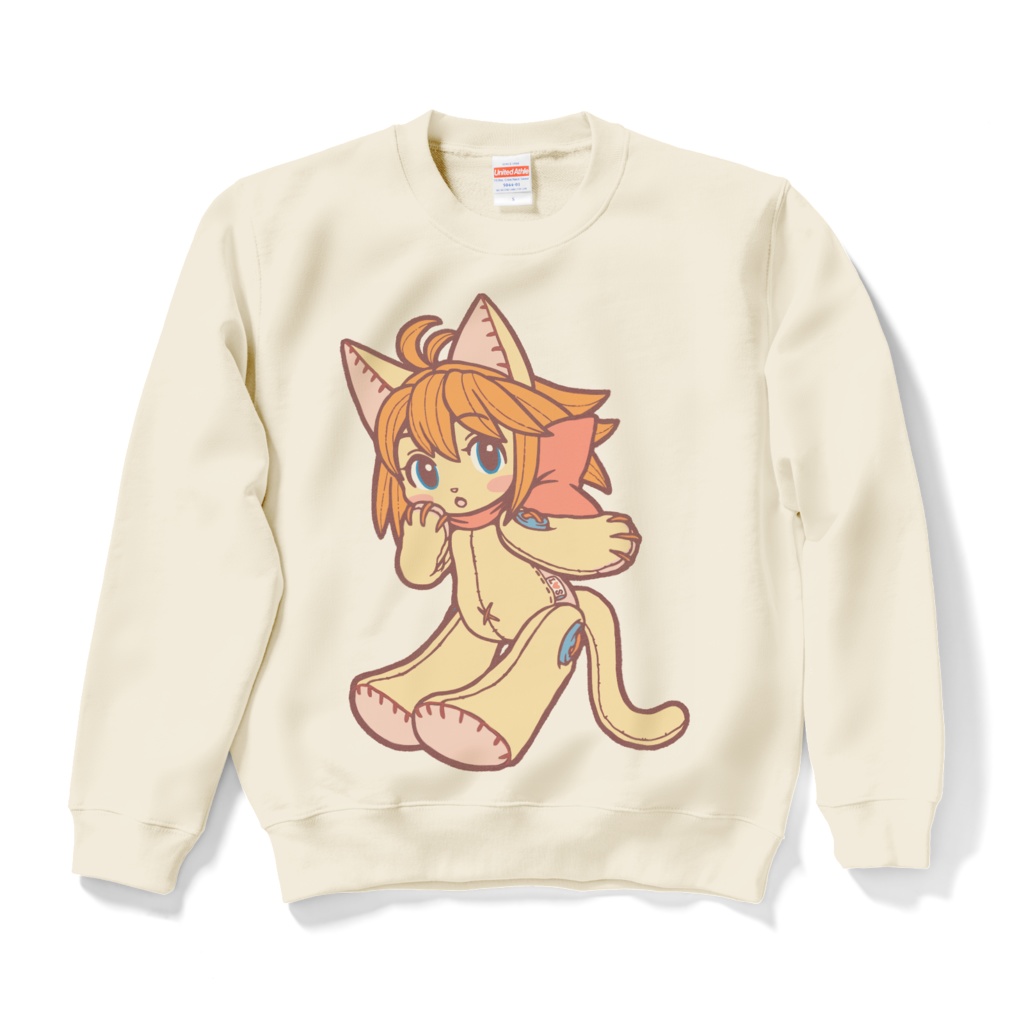 ケモぬいスウェット(はだかリボン)