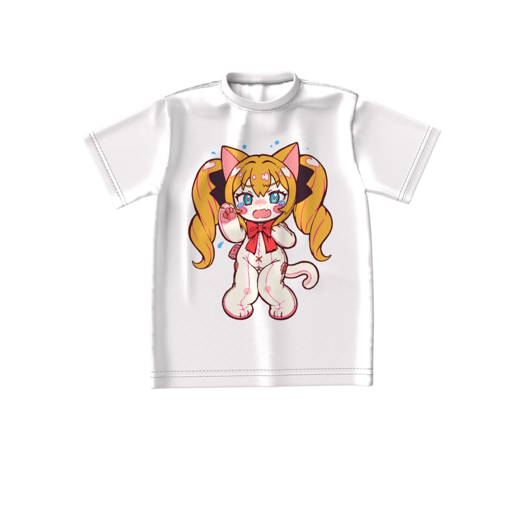 ビッグ！ケモぬいTシャツ（お嬢様）