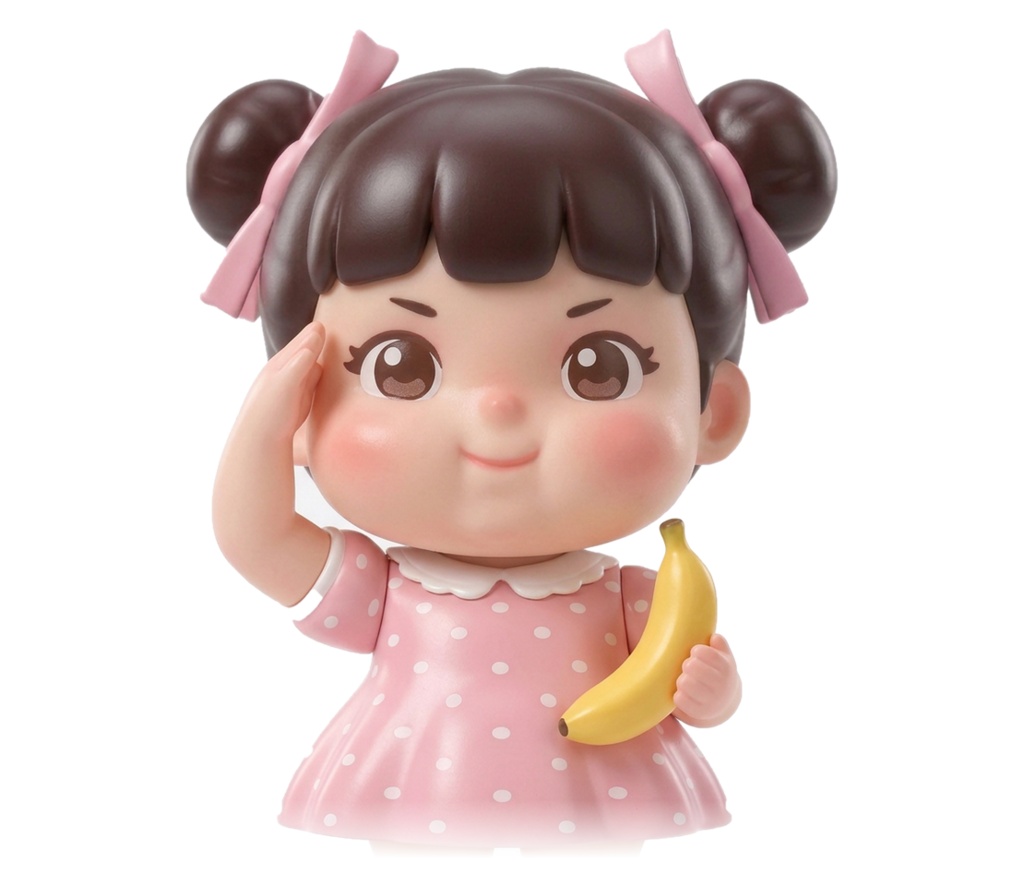 もぐもぐちびっこ 第2弾 まいにちのあいさつ デジタルステッカー 全8種16枚|文字あり・文字なし 透過PNG