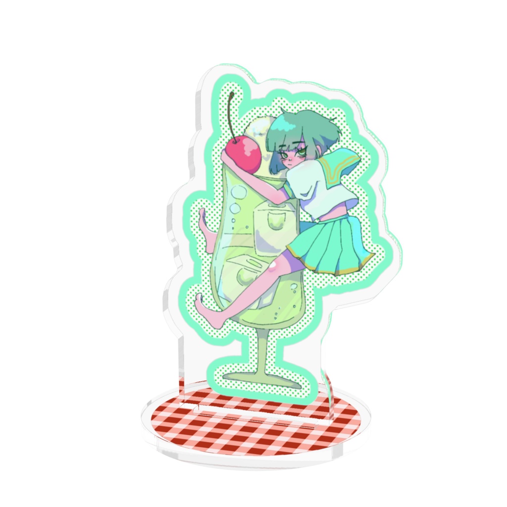 クリームソーダは私のもの!アクスタ
