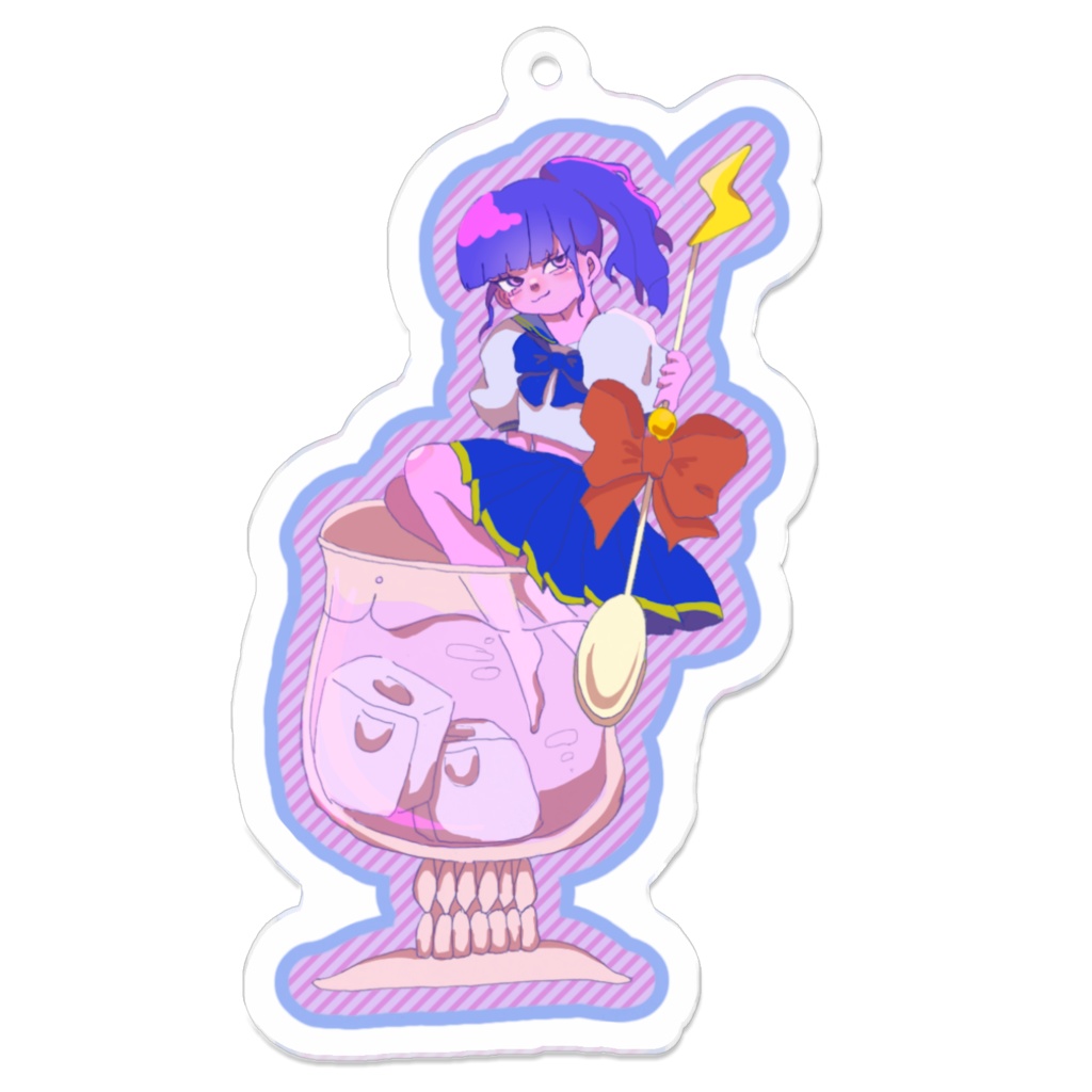 魔法のドリンク…?アクリルキーホルダー