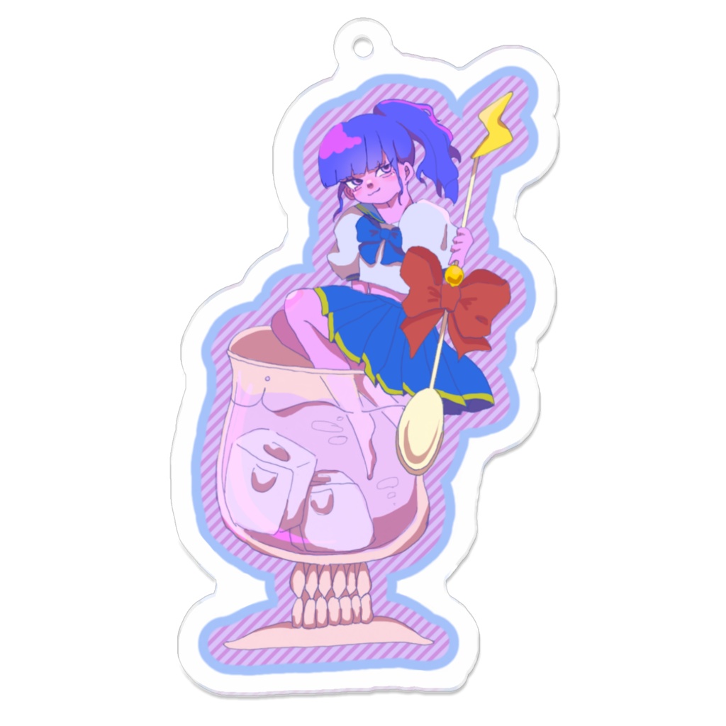 魔法のドリンク…?アクリルキーホルダー