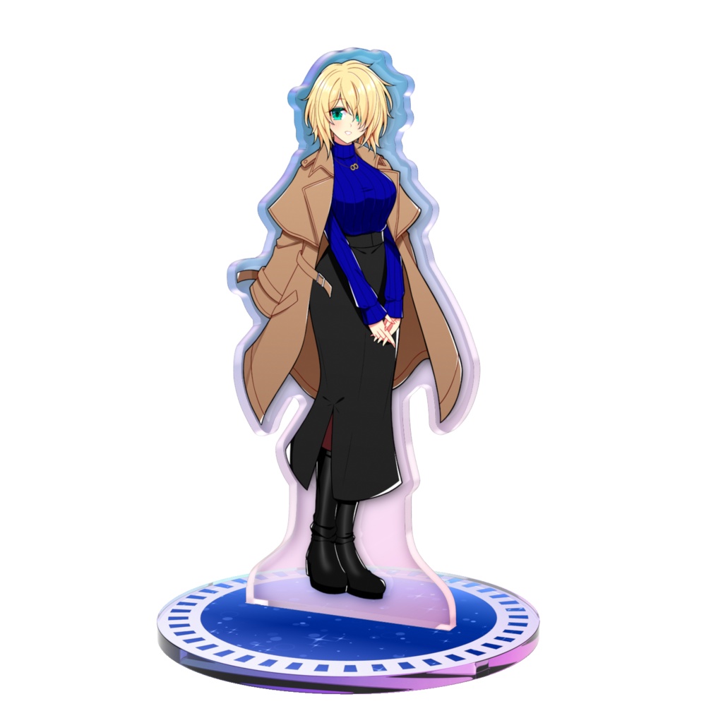 【OC】翠眼金髪のエリザベス　B　アクリルスタンド