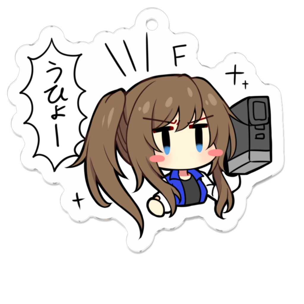 【OC】綾音F　アクリルキーホルダー