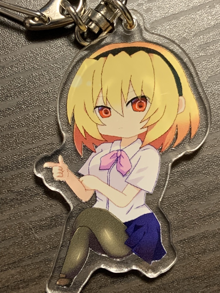 JK沙都子(赤目ver)アクキー