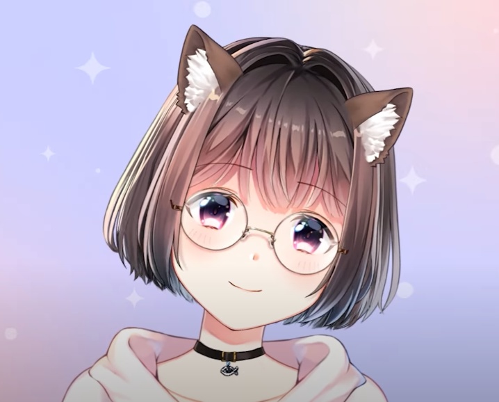 【nizimaLIVE】まばたきで動く!ふわケモ耳 カラー15種