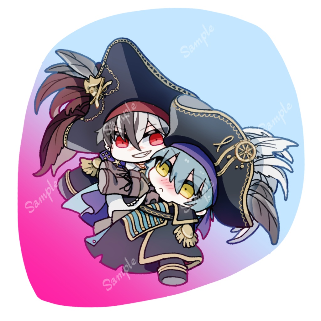 【ブラネロ】シースク水面アクキー