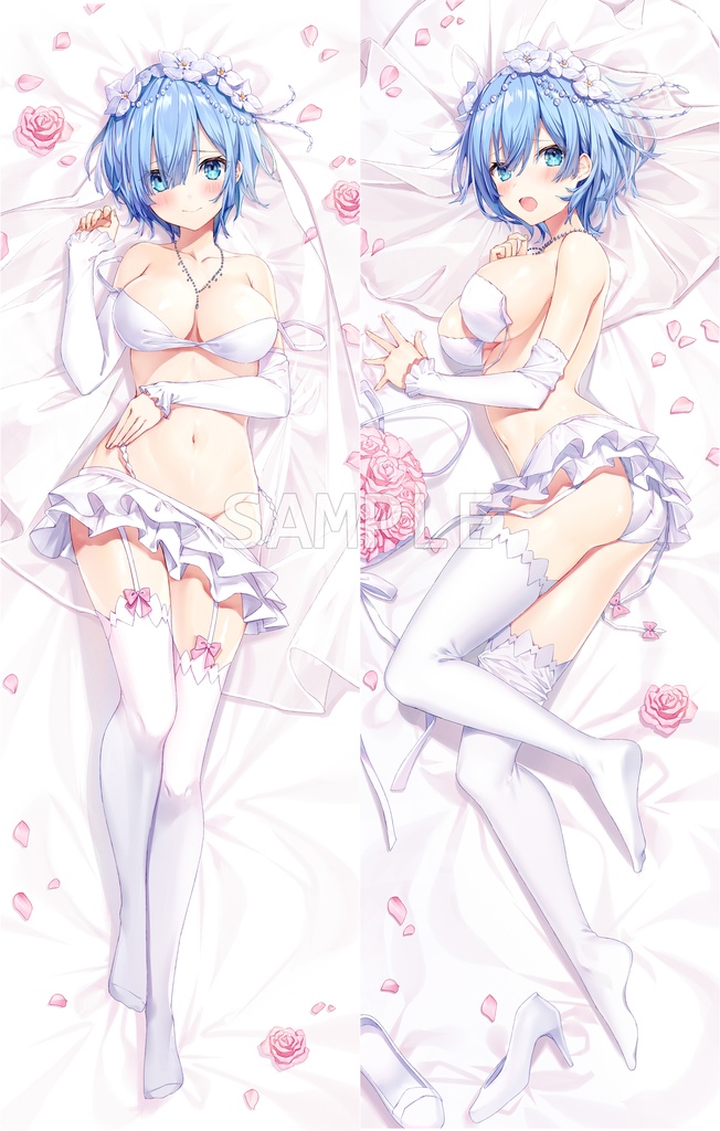 リゼロ　ウエディングレム　抱き枕カバー