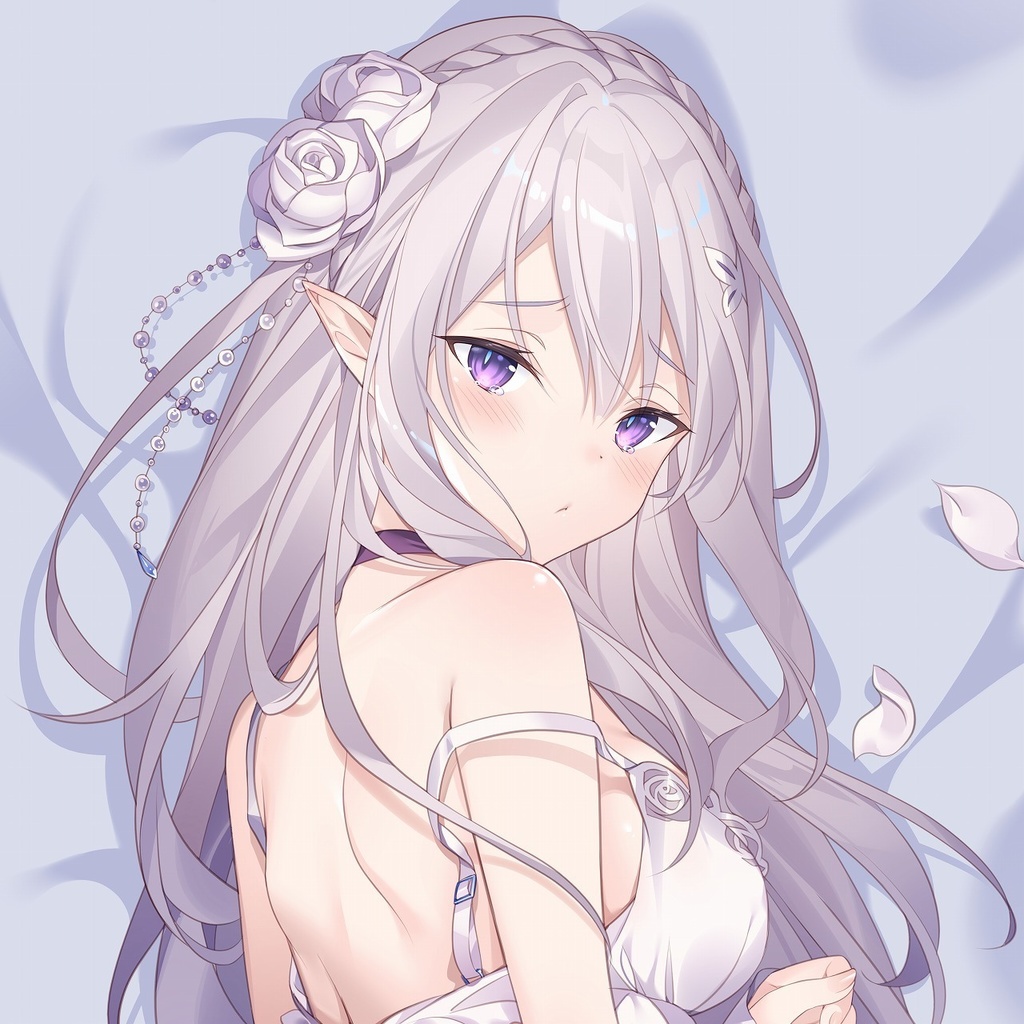 エミリア 抱き枕カバー