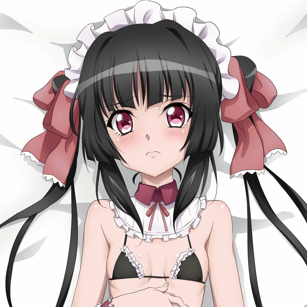 メイド 調 抱き枕カバー