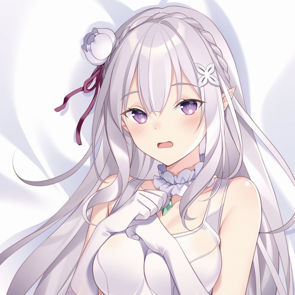 『在庫品』スク水 エミリア 抱き枕カバー