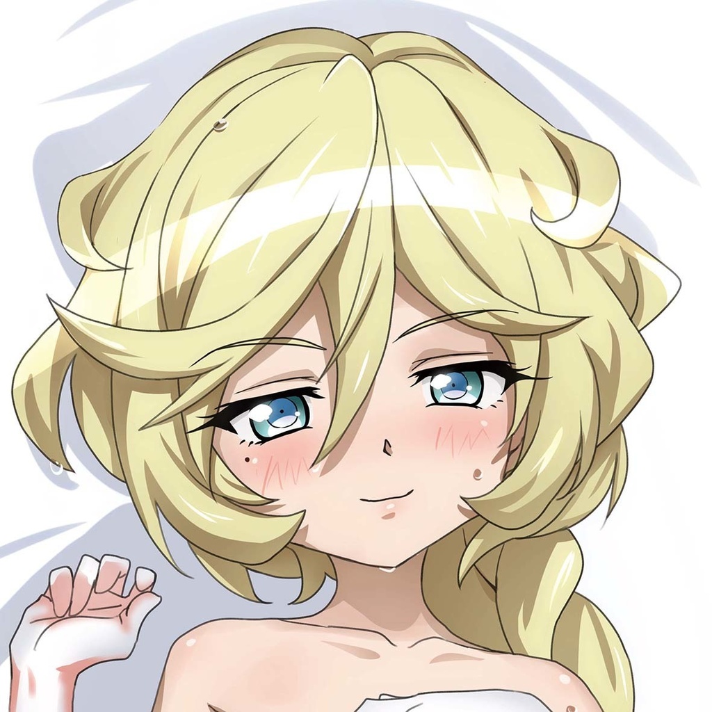 白競泳水着ニーソ キャロル 抱き枕カバー