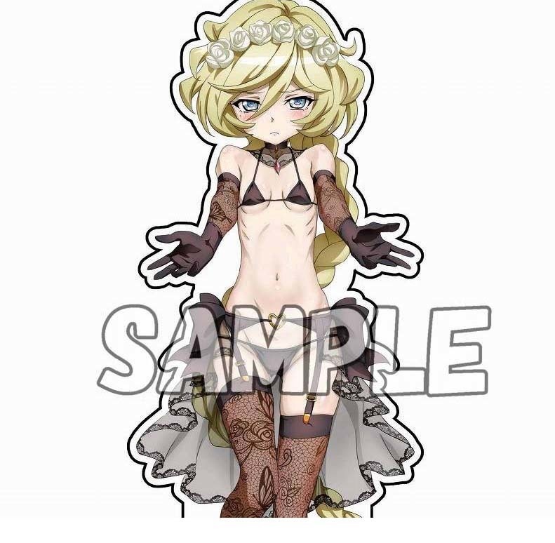  ブラックウエディングビキニ キャロル 表面　BIGアクリルスタンド