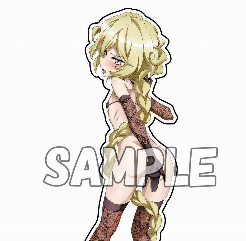 ブラックウエディングビキニ キャロル 裏面　BIGアクリルスタンド