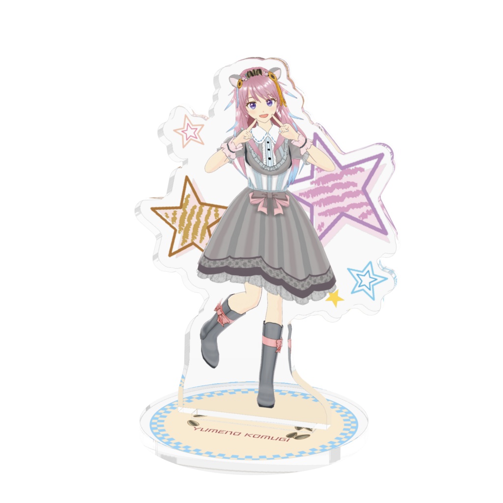 こむぎアクリルフィギュア