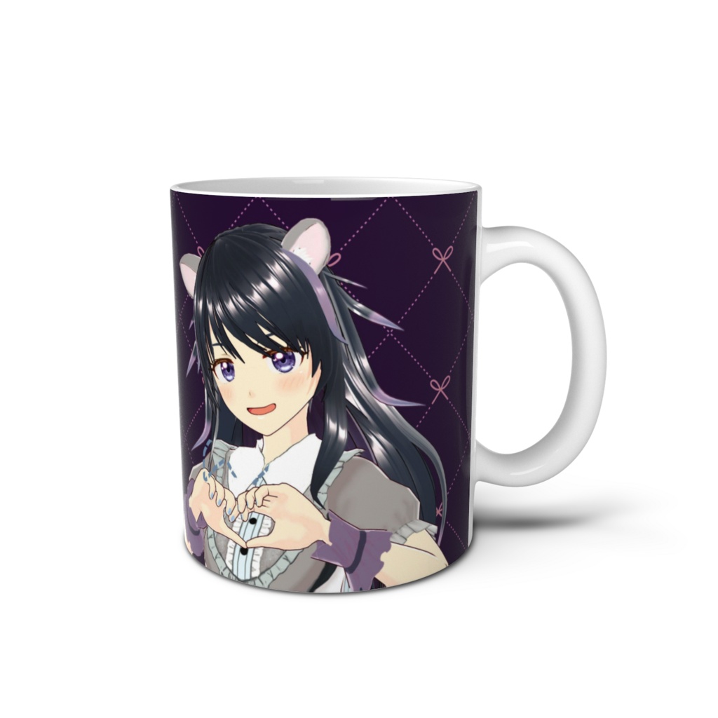 こむぎマグカップ(闇)
