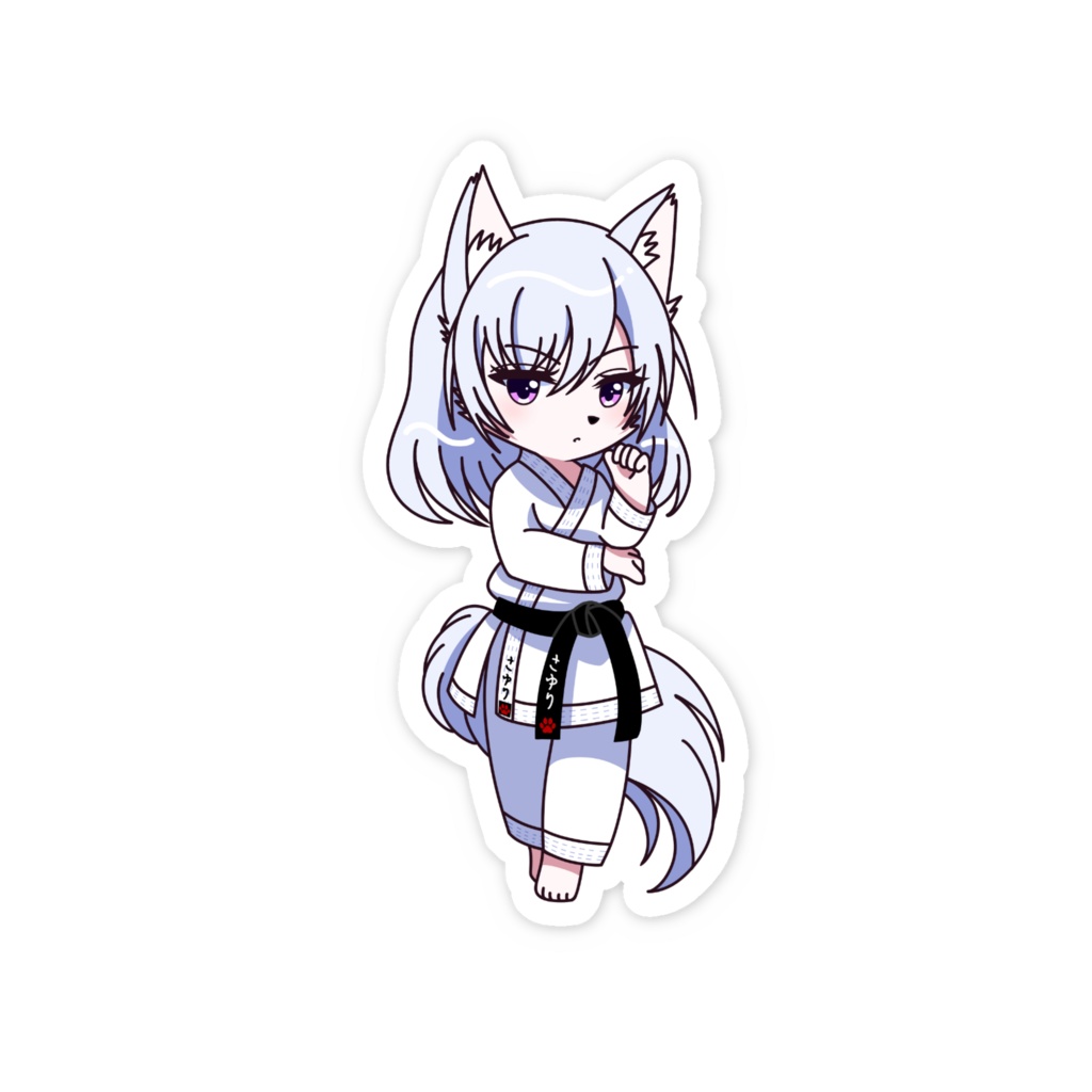 小百合 スマホステッカー