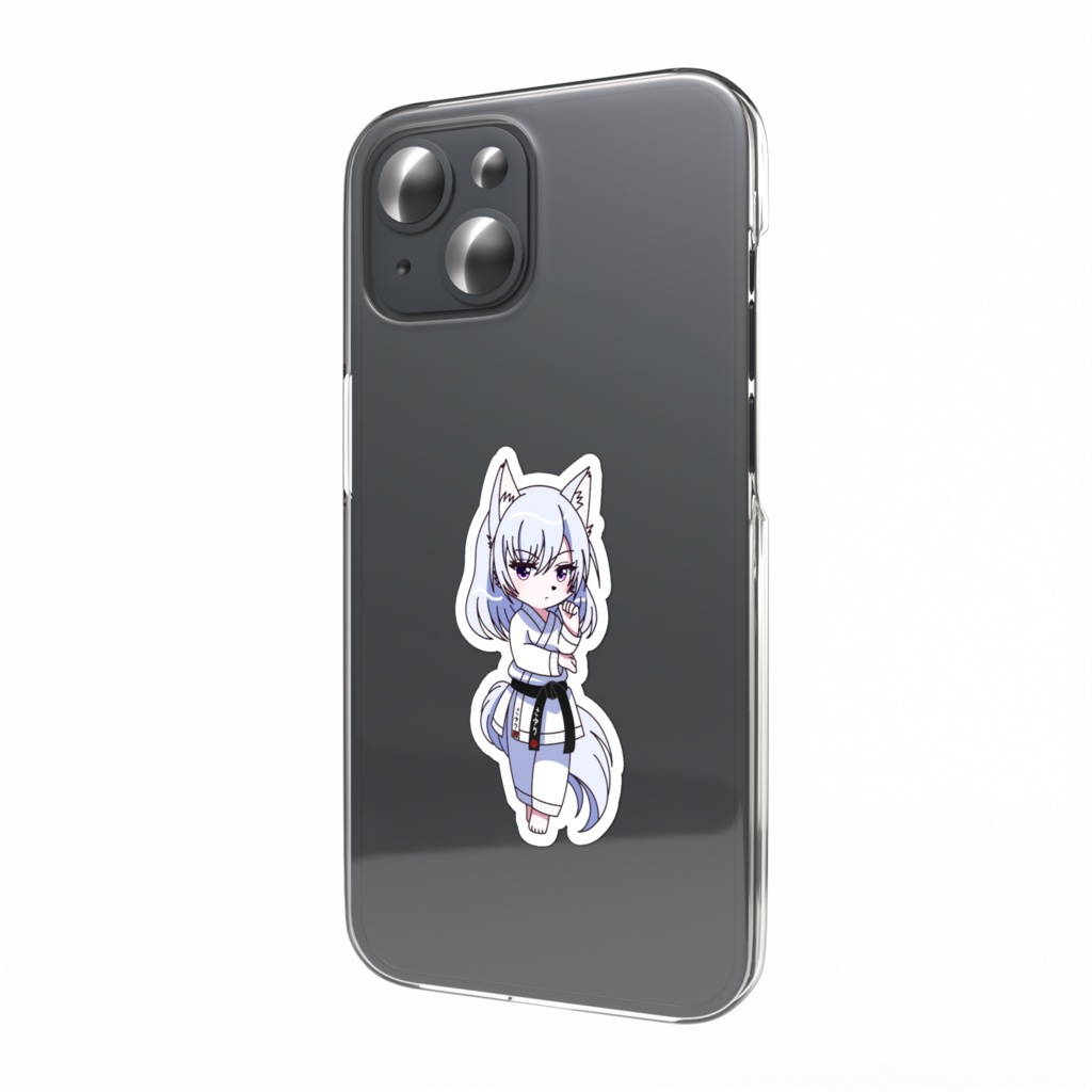 小百合  スマホステッカー