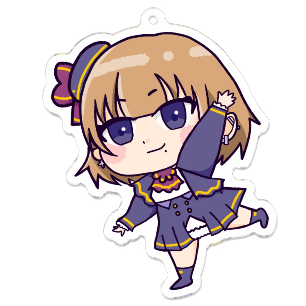 佐薙みひろ手描き!アクリルキーホルダー①